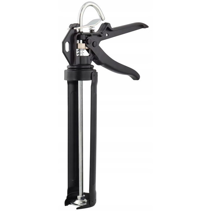 Pistol pentru silicon, TCX, Metal, Negru/Argintiu, 300 ml