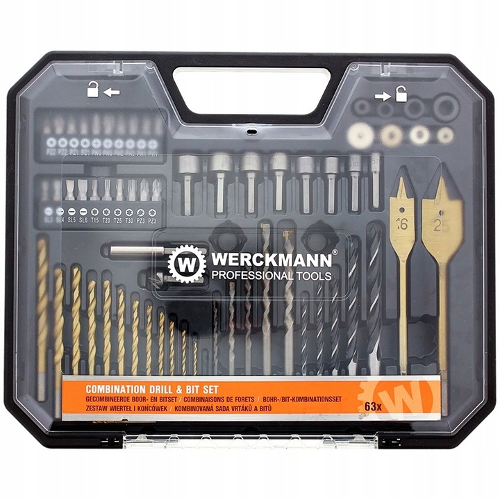 Set 63 burghie, Werckmann, Otel, Multicolor