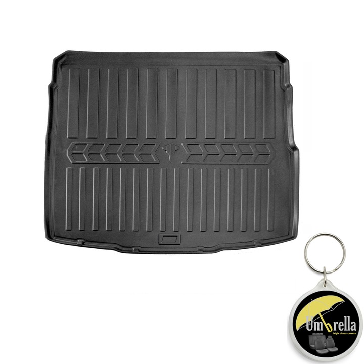 Covor protectie portbagaj G.Modern Line 3D pentru Volkswagen Passat B8 Sedan (2014-) si breloc Umbrella