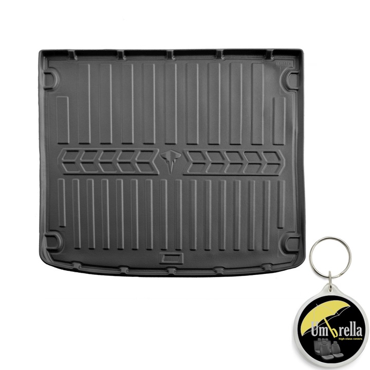 Covor protectie portbagaj G.Modern Line 3D pentru Audi A4 (B6) Combi (2000-2004) si breloc Umbrella