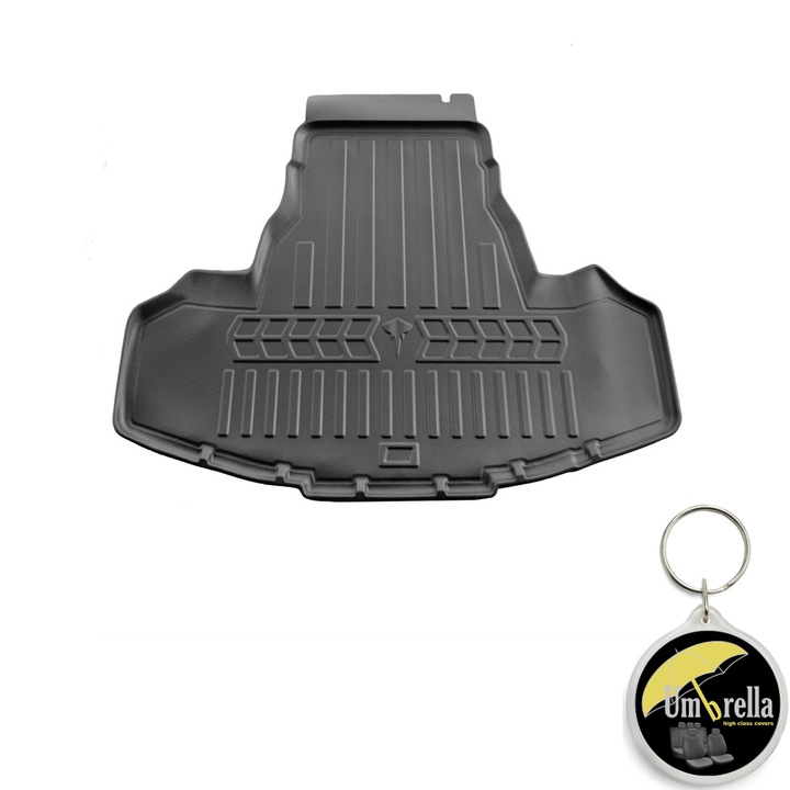 Covor protectie portbagaj G.Modern Line 3D pentru Honda Accord VIII Sedan (2008-2013) si breloc Umbrella