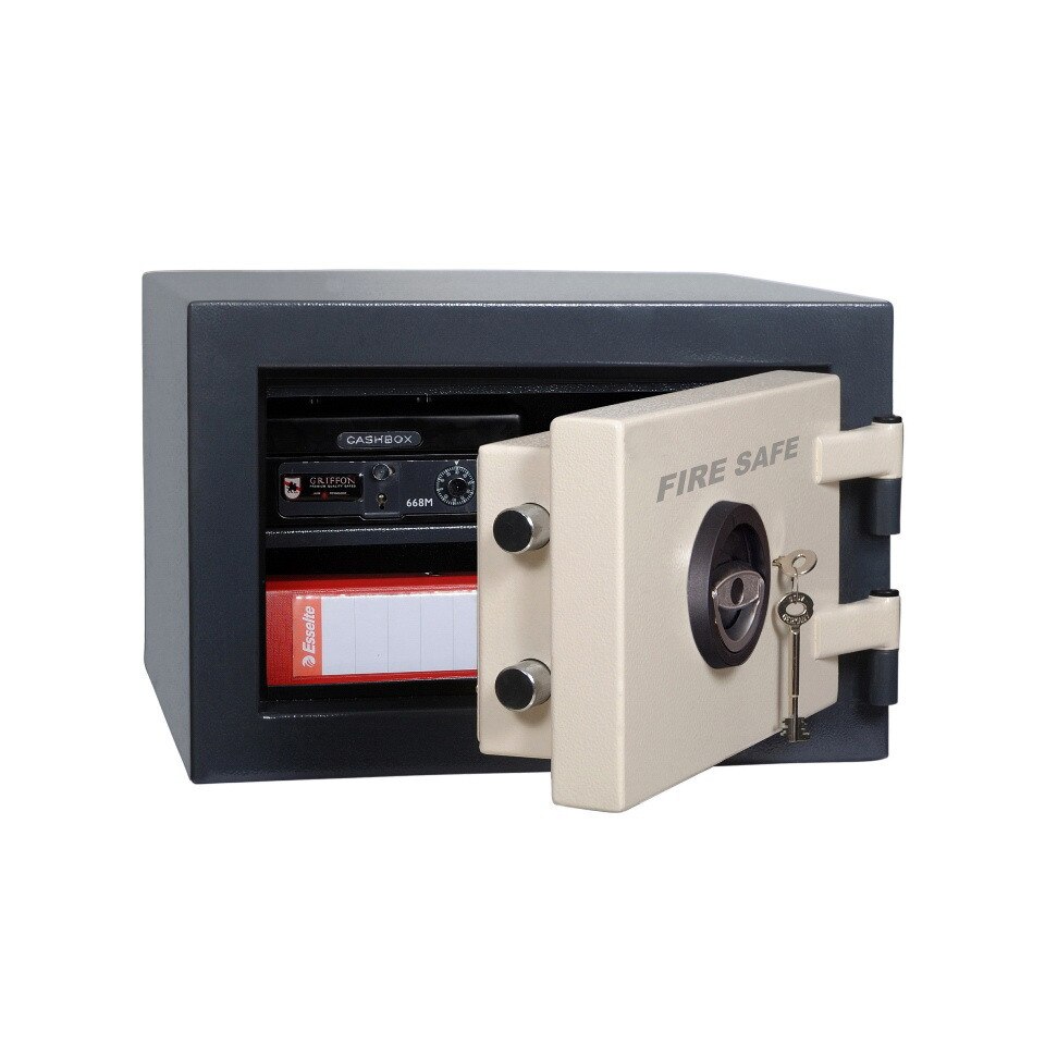 Seif antifoc 30 min, cheie, 300x450x455 mm,Planet Safe FS.30.K