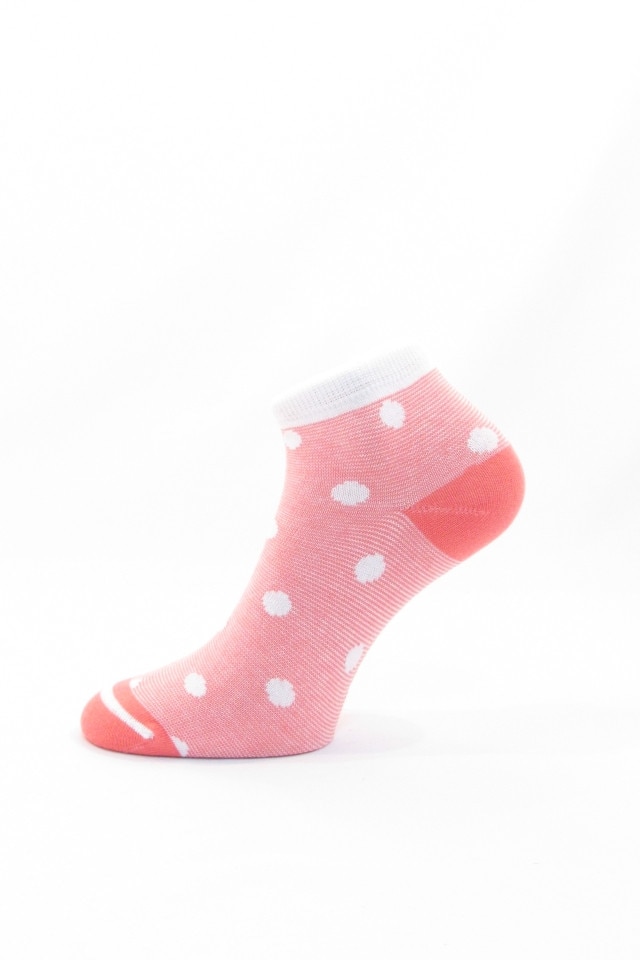 Sosete din bumbac pentru femei,Ciserom ,Art.243-E1, Roz, 35-39