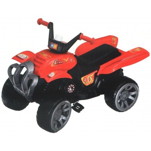 Quad cu pedale si remorca