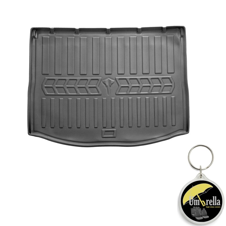 Covor protectie portbagaj G.Modern Line 3D pentru Suzuki Sx4 III S-Cross Cu Podea Inalta (2021-) si breloc Umbrella