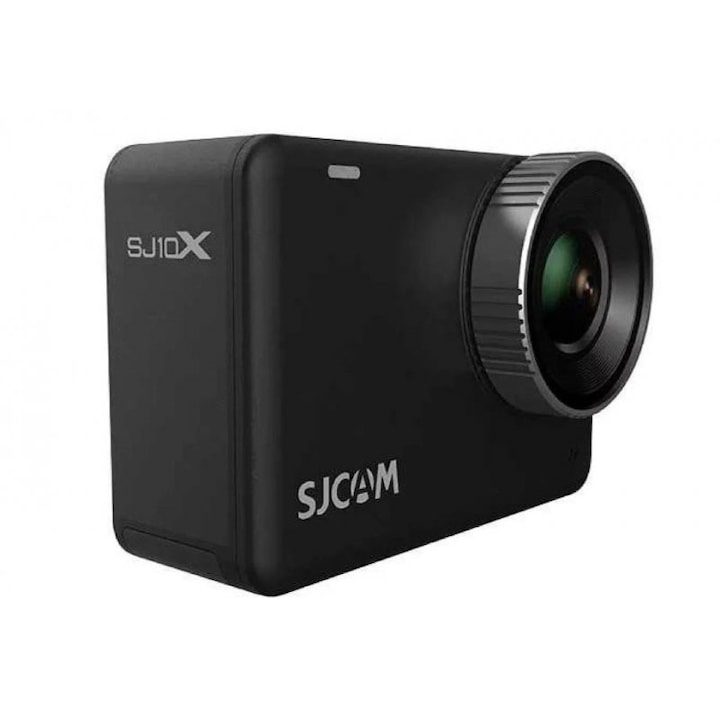 SJCAM SJ10 Pro Dual Screen akciókamera, 2,3" IPS, 170° széleslátószög, fekete