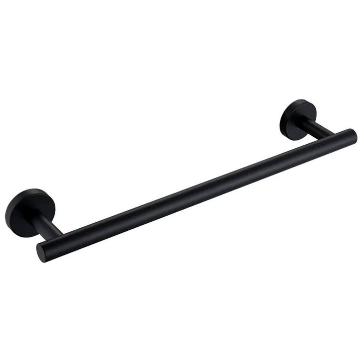 Suport prosop baie, Delvant, Negru