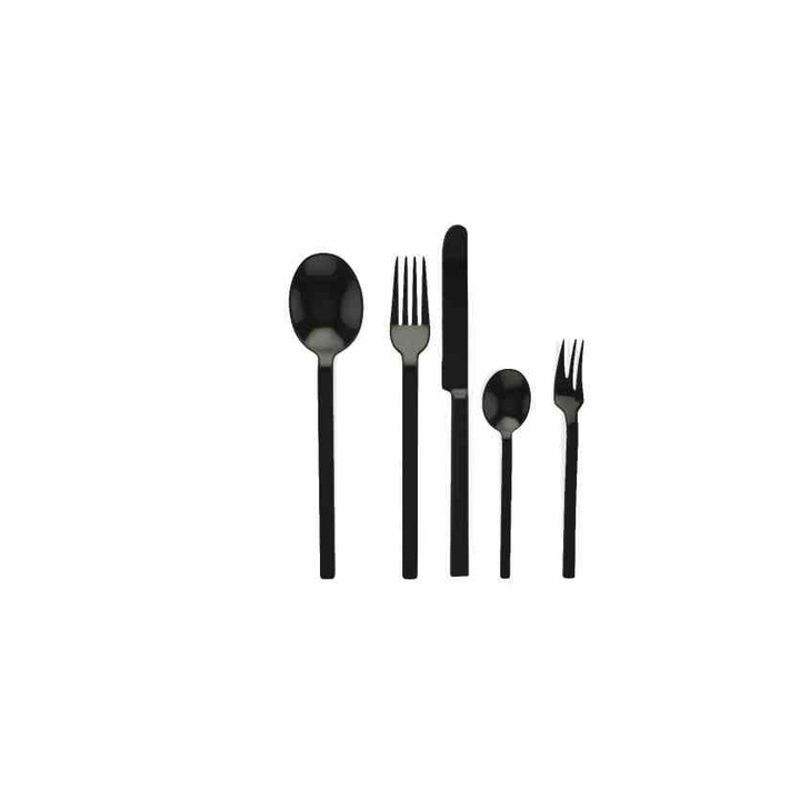 Set 30 tacamuri, Mepra, Inox, Negru