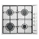 Pachet Incorporabil Samus Cuptor electric SC621G4, 81 L, 2000 W, Clasa energetica A + Plita pe gaz PSG-64SX, 4 Arzatoare, Gratare metalice, Inox