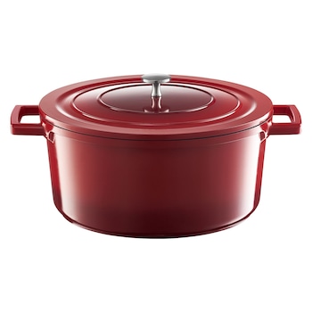 Oala cu capac Ambition Amore, aluminiu, 20 cm