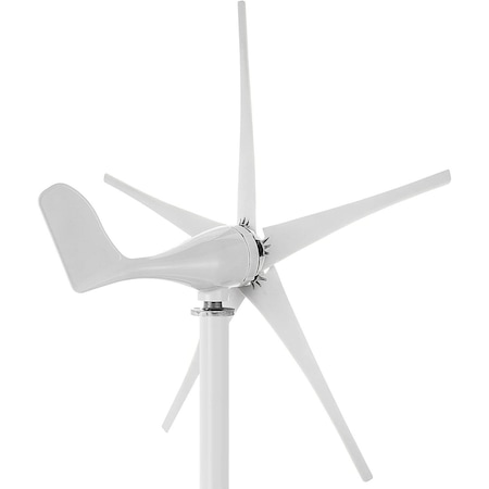Turbina eoliana, Fltxny, 1000 W, 8 lame, 24 V, cu controler MPPT, alb
