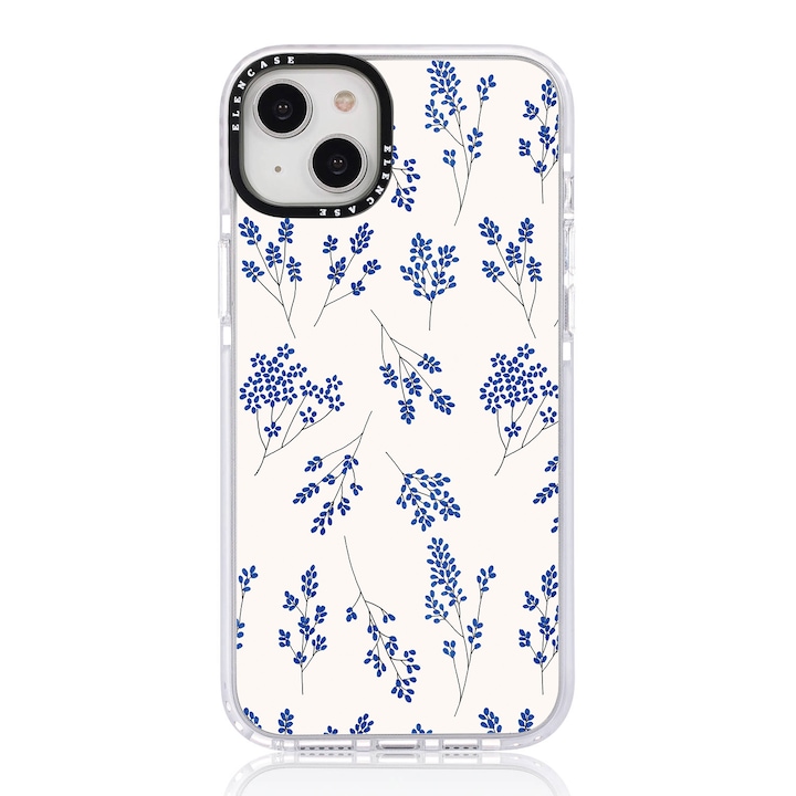 Защитен калъф, за Apple iPhone 12 Pro Max, Elen Case Floral Kind с черна рамка