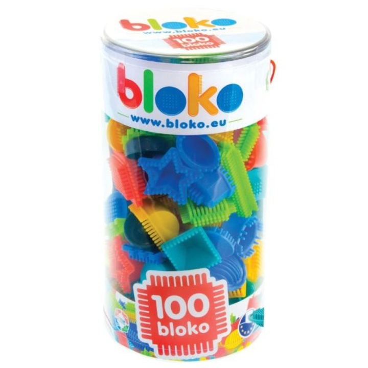Bloko: Tüskés építőjáték szett -100 db-os