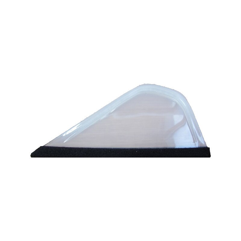 Racleta plastic transparenta montaj folie carbon