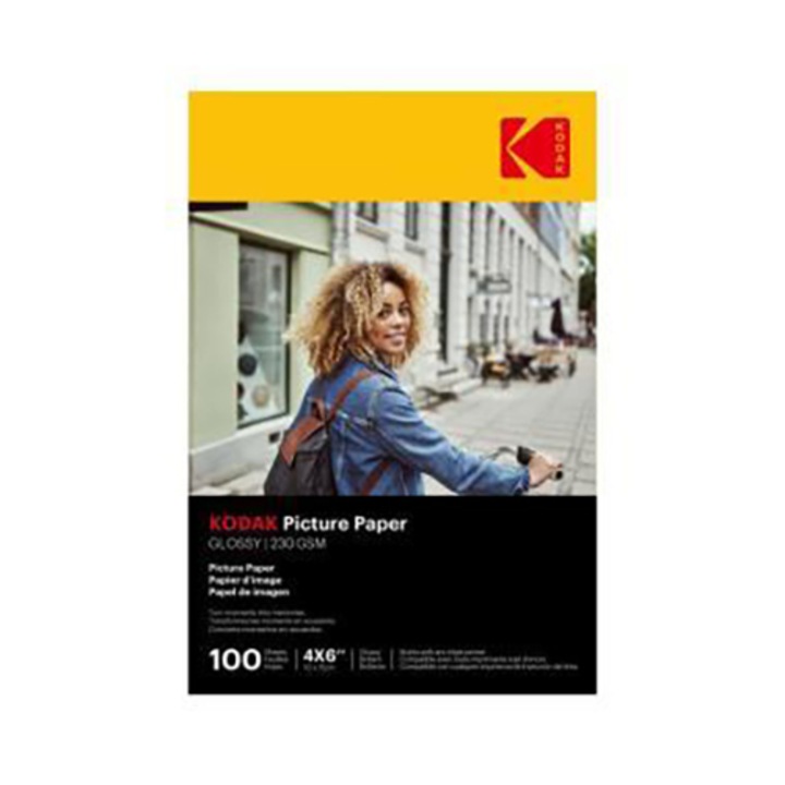 Kodak Fine Art fotópapír - High Gloss 230g, 10x15, 100db