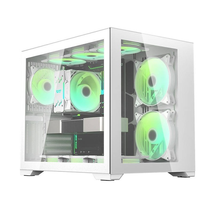 Кутия за компютър, Darkflash, C305 ATX, Бяла