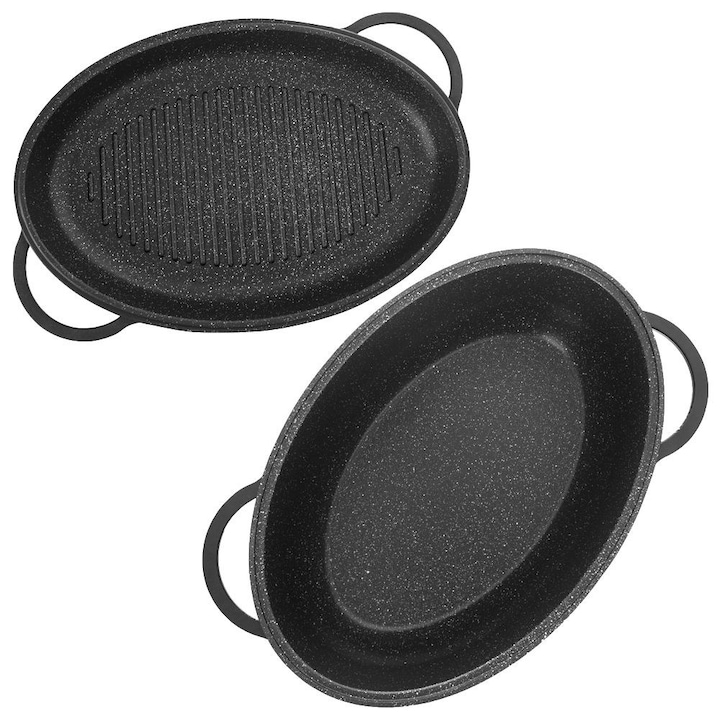 Set 2 tigai, Orion, Granit, 43x27,5x13,5 cm/43x28x5,5 cm, 10L