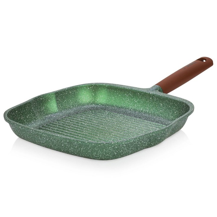 Грил тиган, Nava, Гранит, 28 см