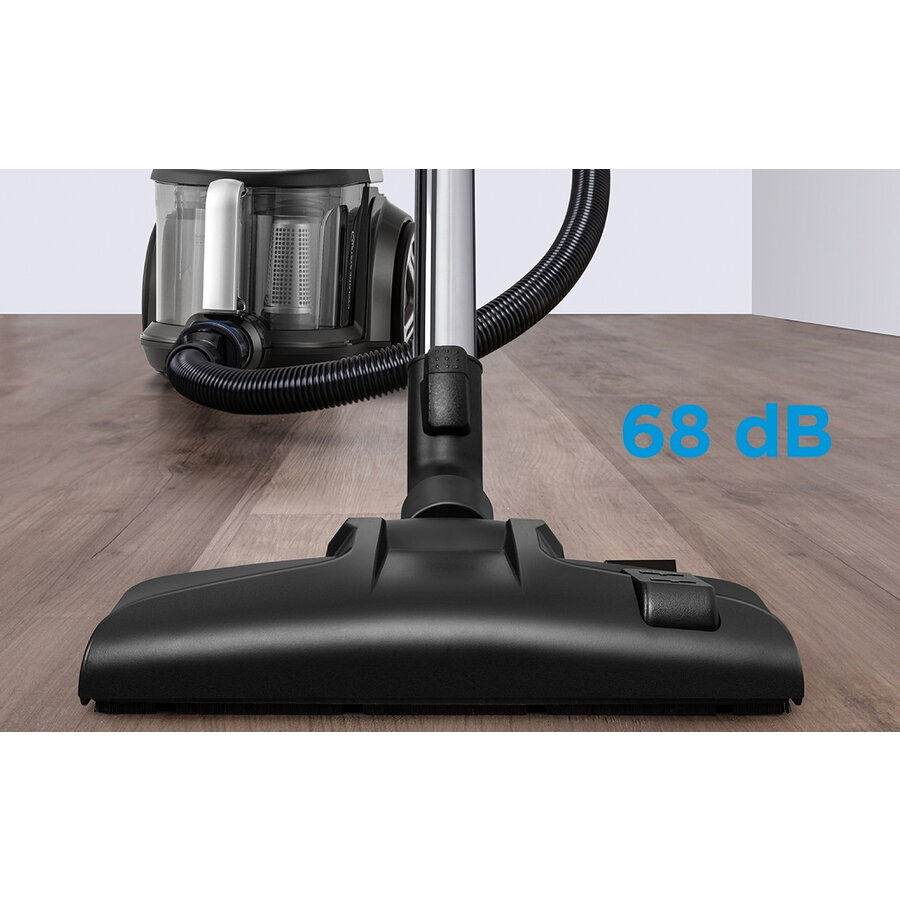 Aspirator fara sac, Midea, 3 L, 600 W, Gri