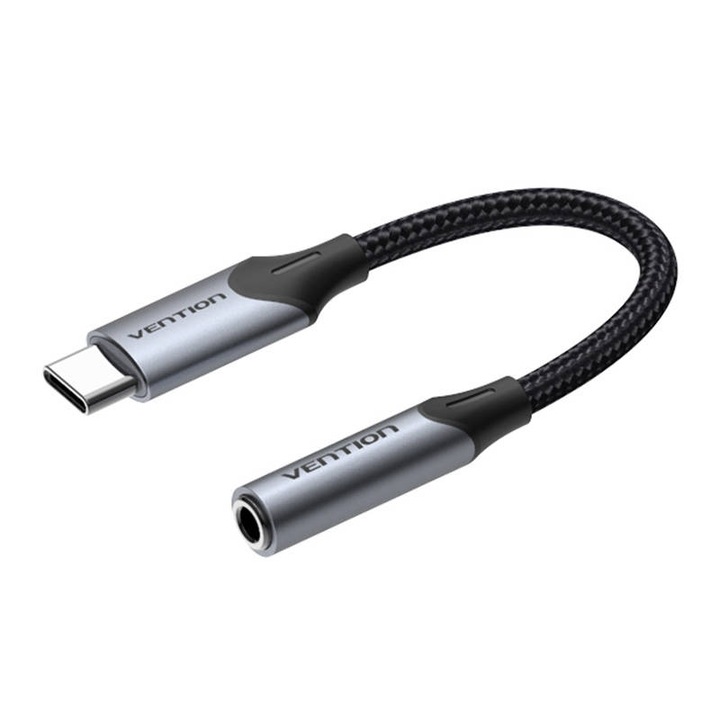 Адаптер за конектор за слушалки USB-C 3.5MM Vention BGJHA 0.1m