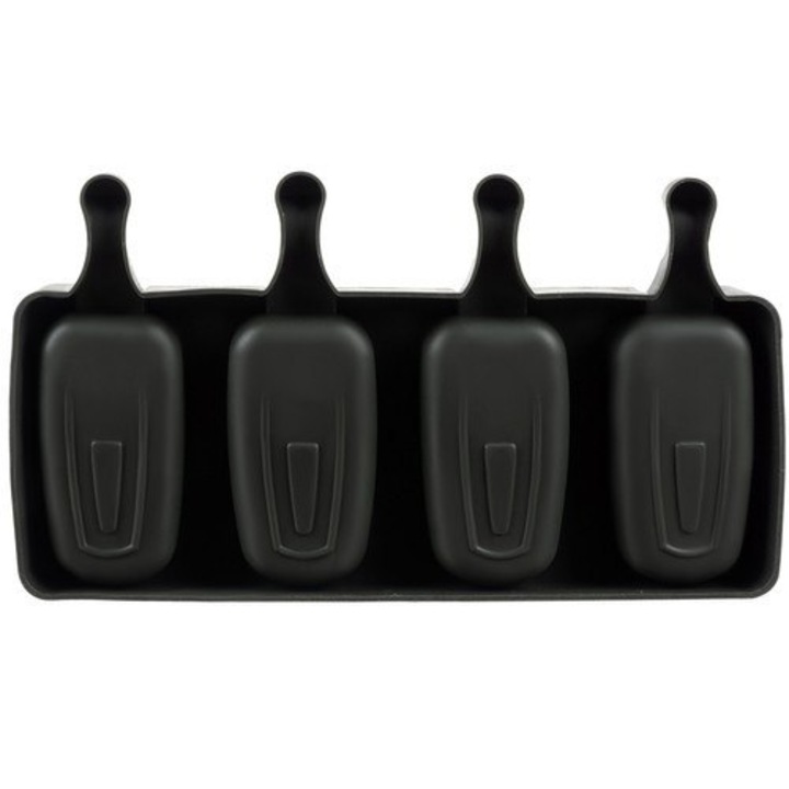 Matrita de silicon pentru inghetata, 50 betisoare incluse, 25.5 x 15 x 2.5 cm