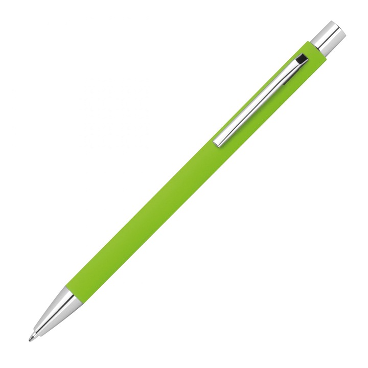 Тънка химикалка Blent, Сребърни апликации, Ябълково зелен