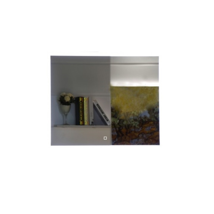 Огледало Inter Ceramic Жара ICL 1498, За баня, LED Осветление, Touch screen, Нагревател