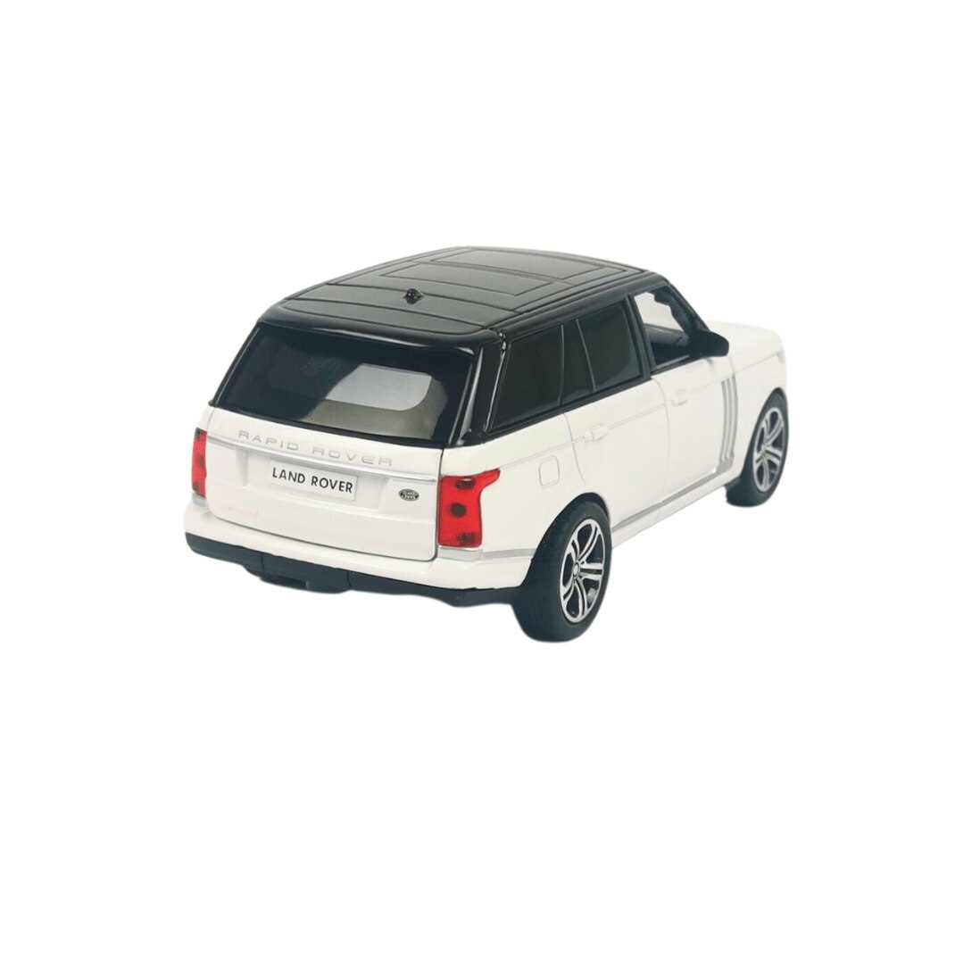 Masina Range Rover, Cu usi care se deschid, 1:32, Alb - eMAG.ro