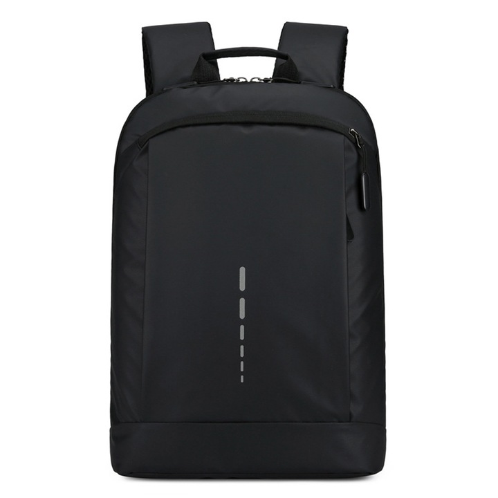 Laptop hátizsák, JedBesetzt, poliészter, 14" fekete