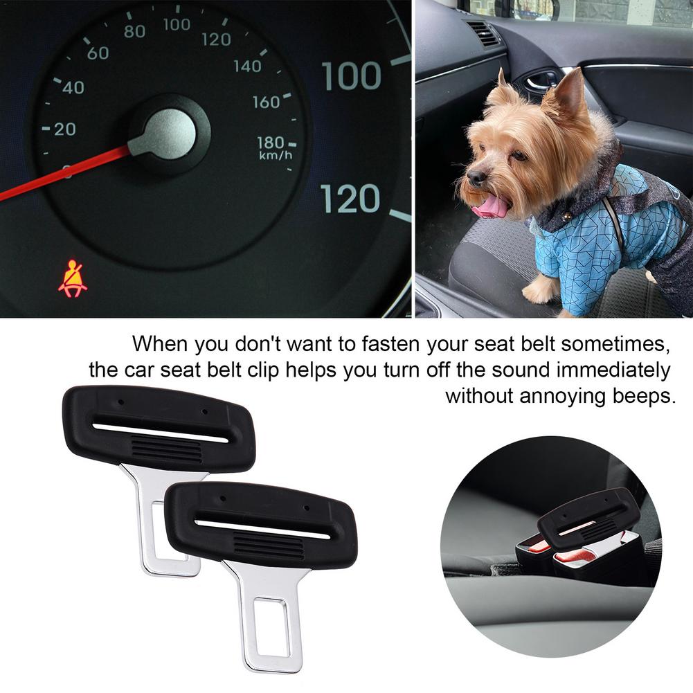 Set 2 cleme anulare sunet pentru centura de siguranta auto - eMAG.ro