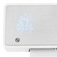 Aeroterma de perete NOVEEN HC3299, Wifi smart TUYA, Afisaj LED, Termostat, Element ceramic de incalzire PTC, 2 trepte de putere Alb
