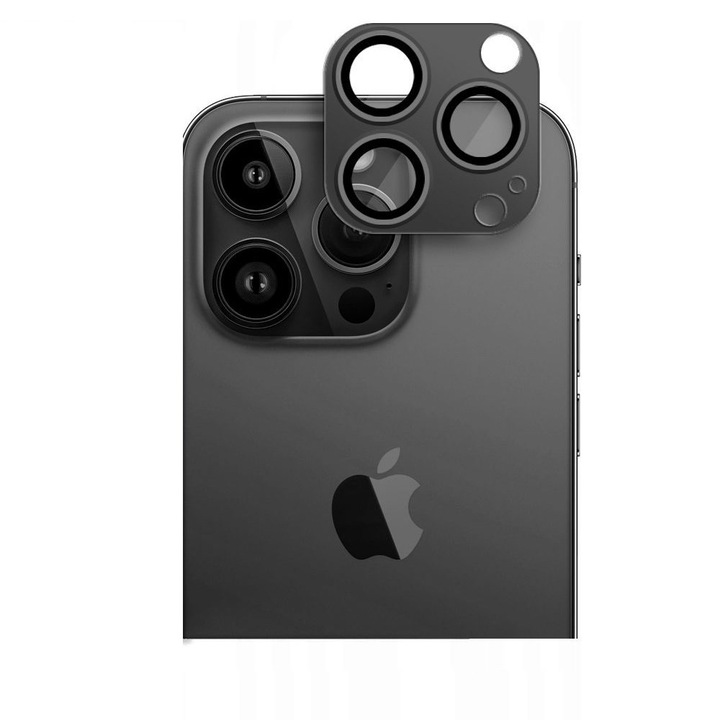 Защитна рамка за камера HOFI Fullcam Pro за iPhone 15 Pro / 15 Pro Max Черен
