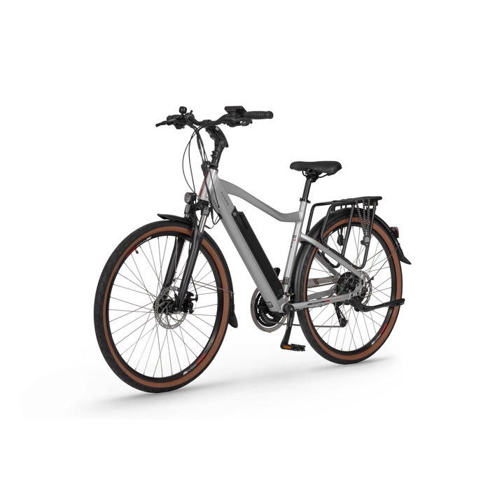 Bicicleta electrica, Funbike EVO, Cadru 20", Gri