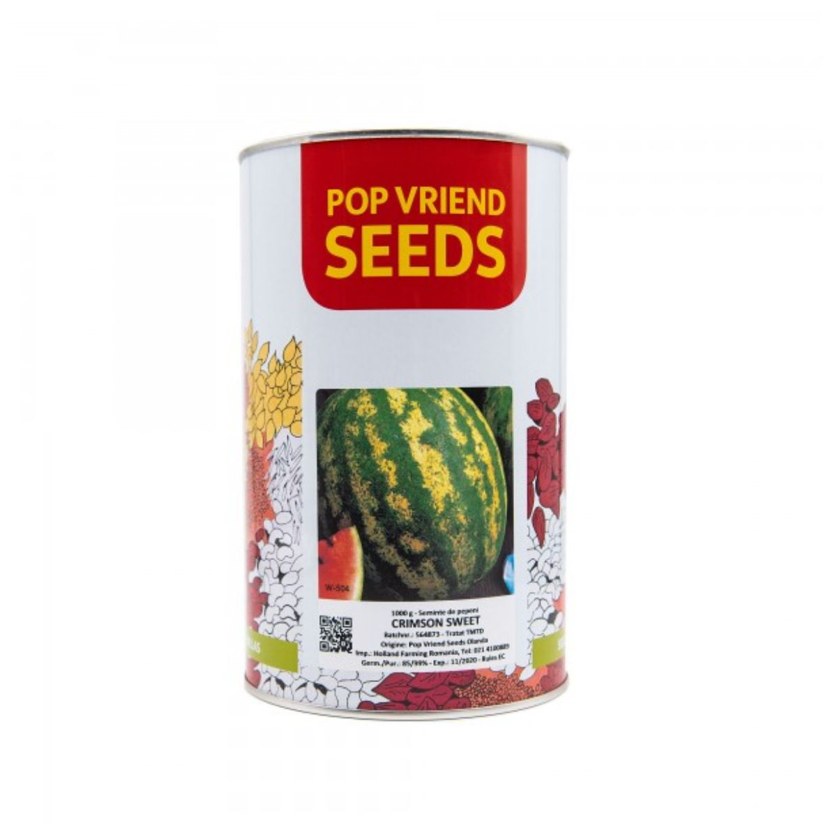 Seminte Pepeni verzi Crimson Sweet, Pop Vriend Seeds, 500 grame - eMAG.ro