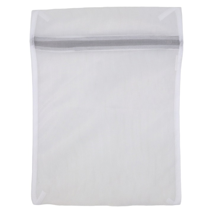 Saculet pentru masina de spalat, pentru rufe delicate, NO054,30 x 40 cm, Alb