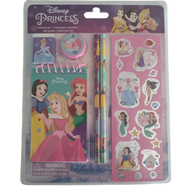 Set scolar, princess, 6 piese
