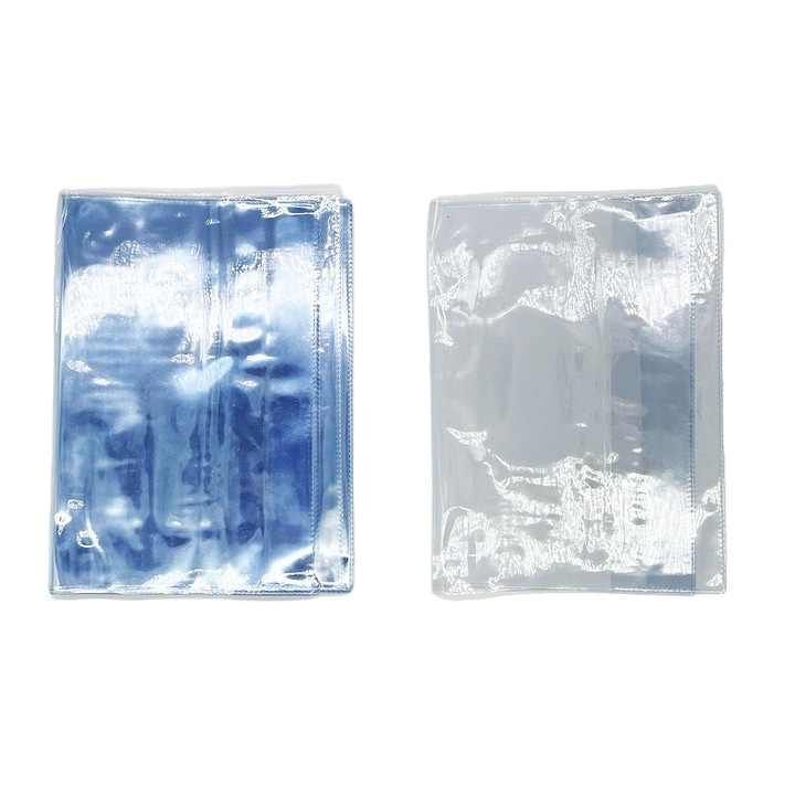 Set 12 coperti scolare transparente pentru caiete A5 VisionXXI