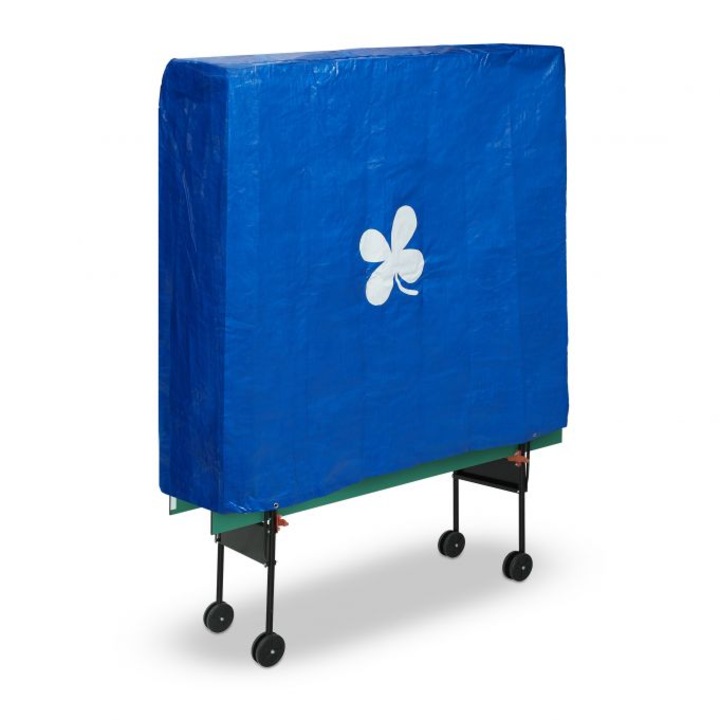 Husa pentru masa de ping pong Relaxdays, albastru, 150x70x145 cm