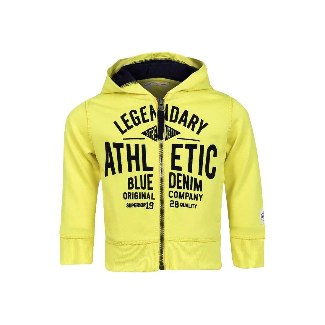 Hanorac galben Minoti pentru bebelusi 