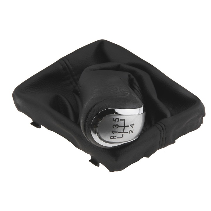 Manson cu nuca schimbator Audi A4 2007-2014, Q5 2008-2014, 5 trepte viteza, negru-crom