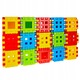 Set de constructie Mej-Pol, 90 piese, Multicolor