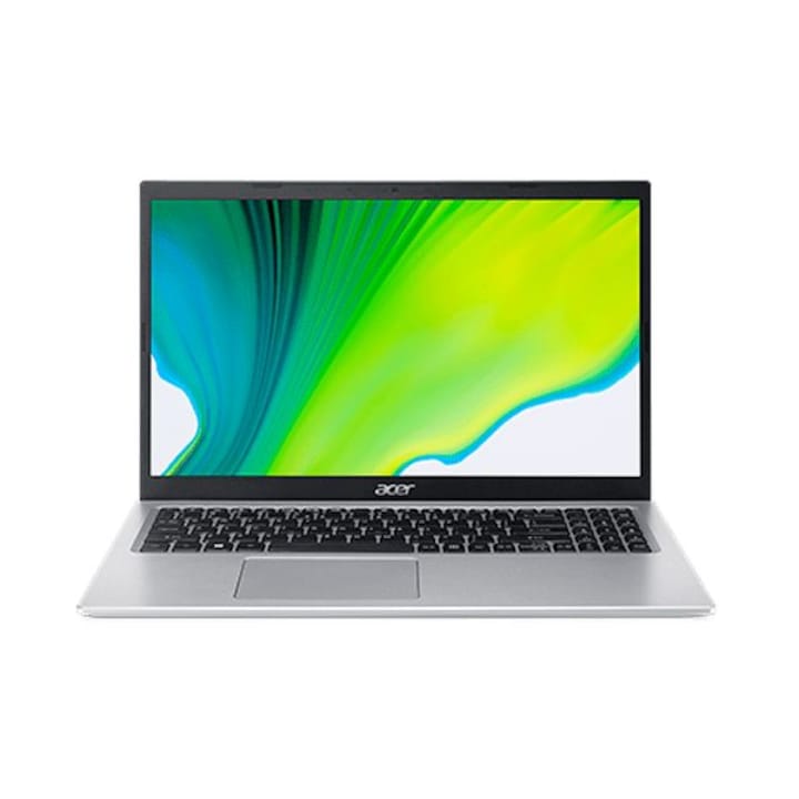 Laptop Acer Aspire 5 A515-56, Intel Core i7-1165G7, 15.6 inch FHD, 16GB RAM, 1TB SSD, No OS, Argintiu