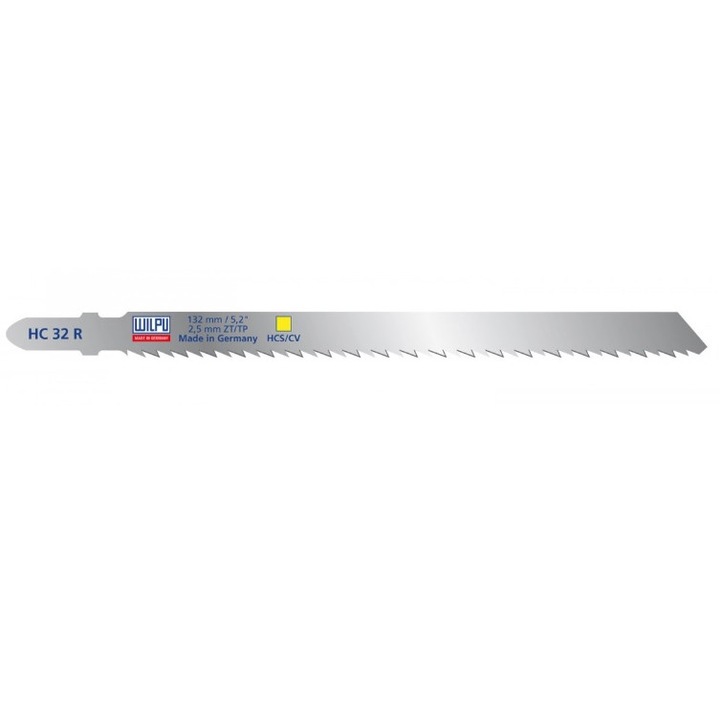 5 db lengővászon készlet, bimetál fa HC 32 R, DIM 132 x 7,8 x 1,45 mm Wilpu