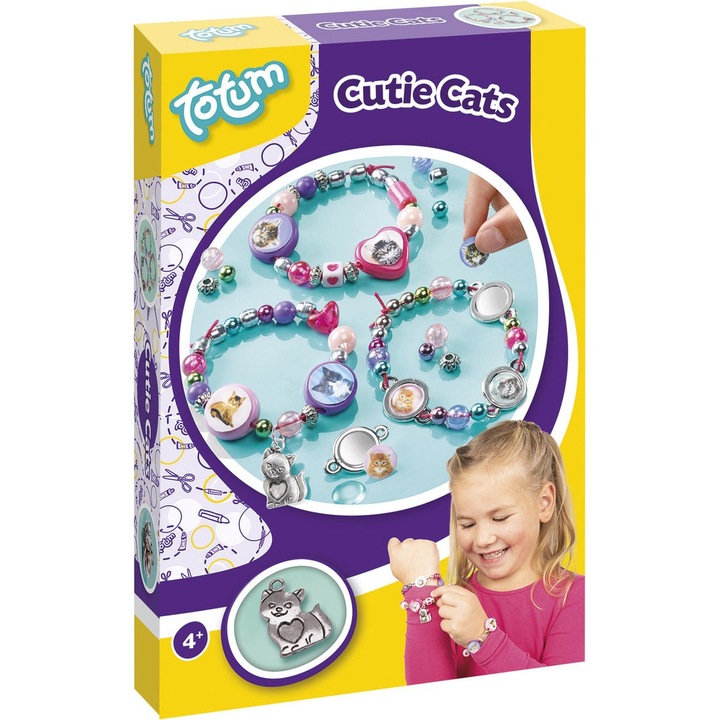 Totum: Bratara cu pisici de confectionat