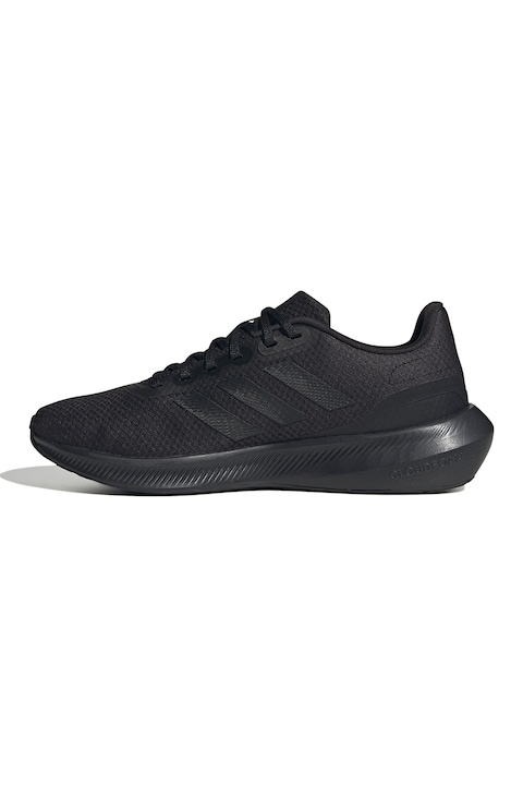 adidas Performance, Pantofi pentru alergare Run Falcon 3.0, Negru stins/Gri antracit