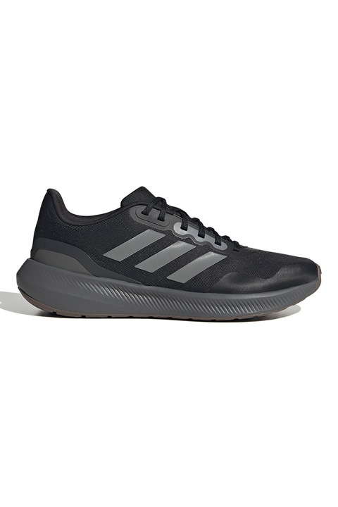adidas Performance, Pantofi cu logo pentru alergare Runfalcon 3.0 TR, Negru/Gri