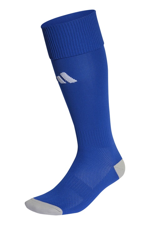 adidas Performance, Sosete lungi unisex pana la genunchi,pentru fotbal Milano 23, Gri deschis/Albastru royal