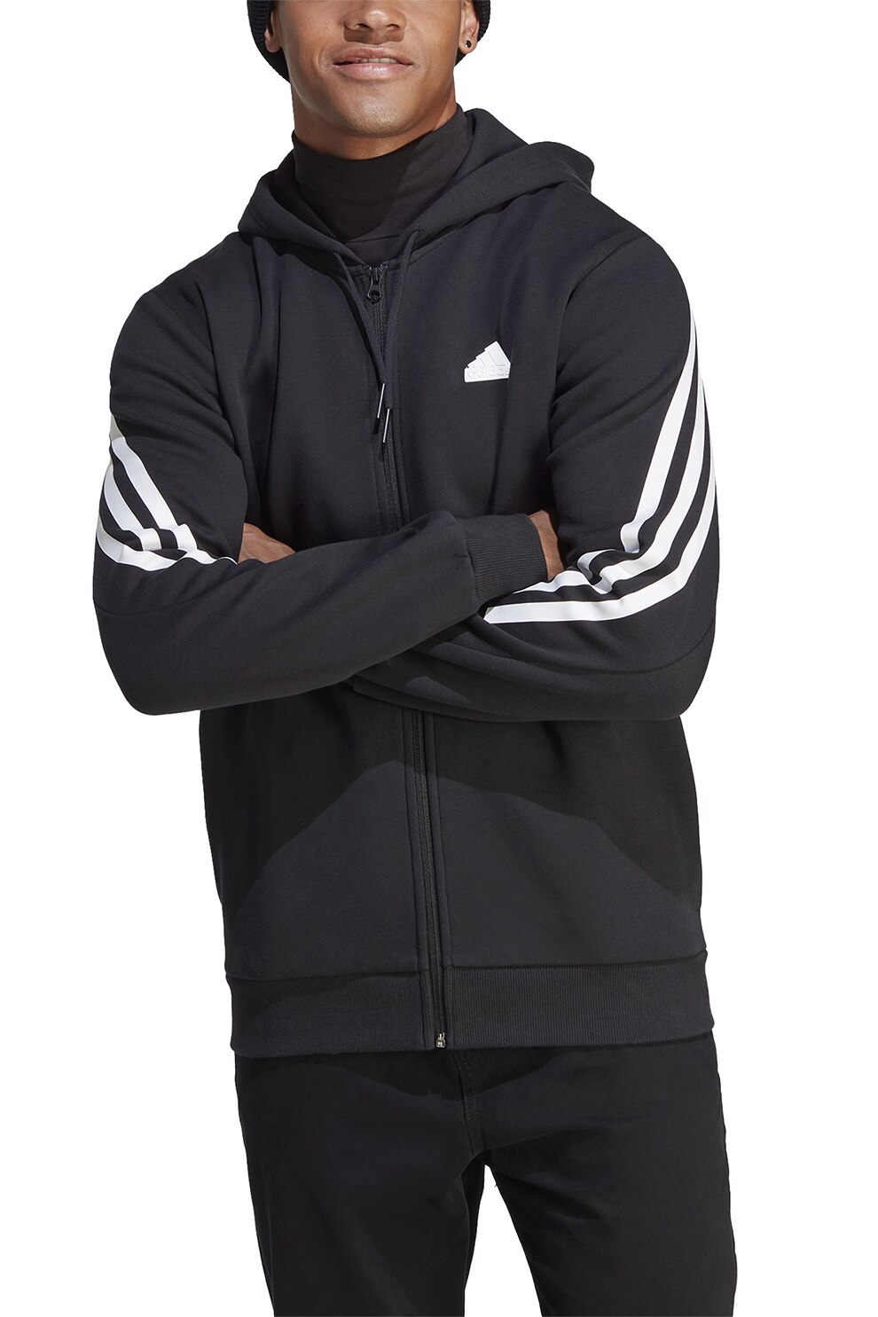 adidas Sportswear, Hanorac cu fermoar si buzunare Future Icons