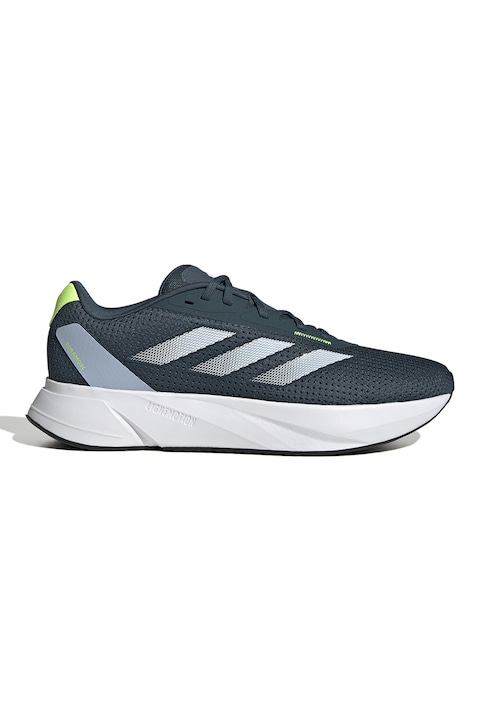 adidas Performance, Pantofi cu logo pentru alergare Duramo, Albastru inchis
