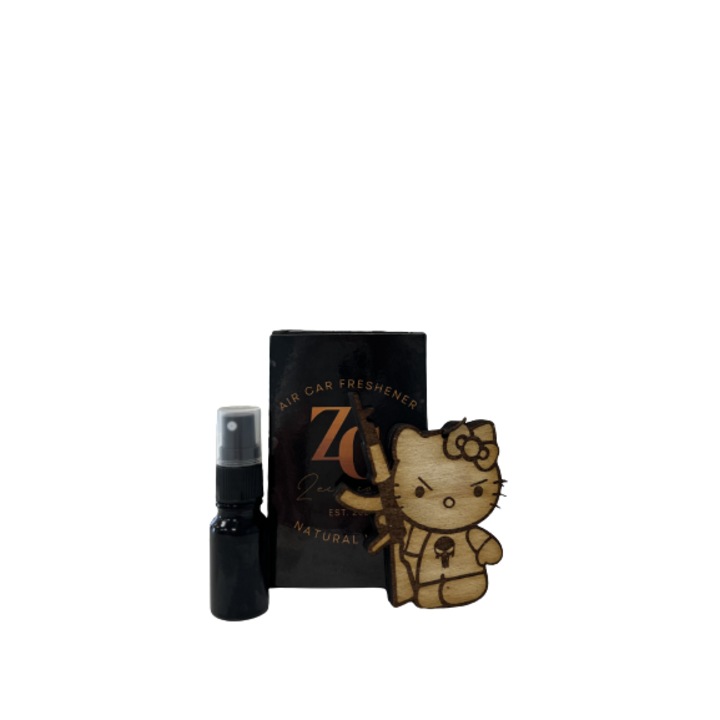 Odorizant auto, Zece Cadre, Hello Kitty, Anti-tabac 10 ml